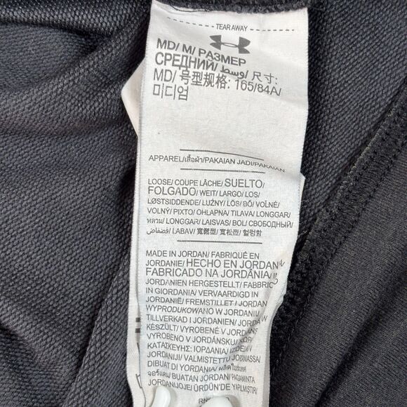 Under Armour Featherweight Slouchy Hoodie Women's Medium Gray Funnel Neck Pocket - Picture 7 of 9